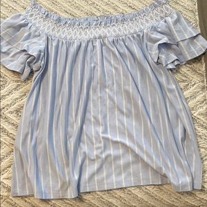 American Eagle off the shoulder top